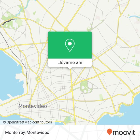 Mapa de Monterrey