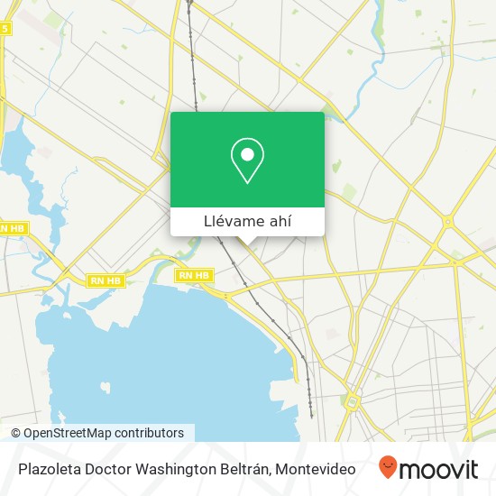 Mapa de Plazoleta Doctor Washington Beltrán
