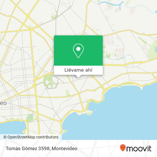 Mapa de Tomás Gómez 3598