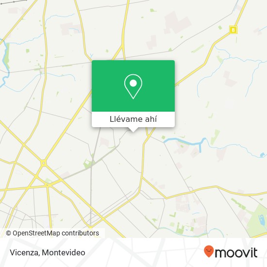 Mapa de Vicenza