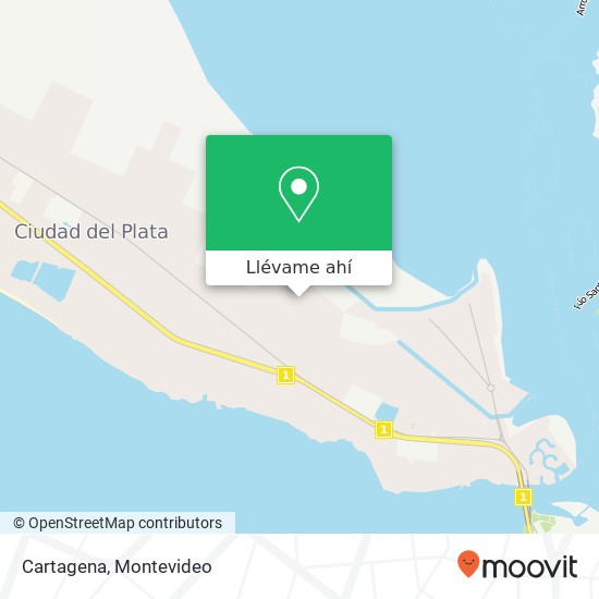 Mapa de Cartagena