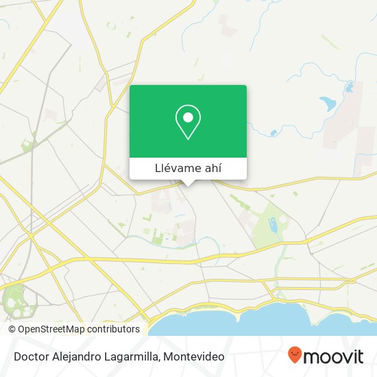 Mapa de Doctor Alejandro Lagarmilla