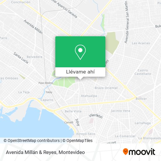 Mapa de Avenida Millán & Reyes