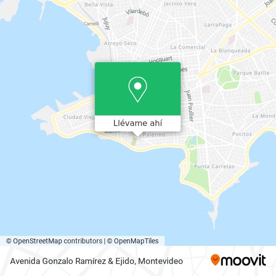 Mapa de Avenida Gonzalo Ramírez & Ejido
