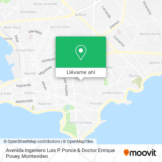 Mapa de Avenida Ingeniero Luis P. Ponce & Doctor Enrique Pouey