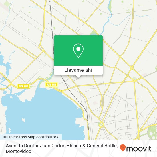 Mapa de Avenida Doctor Juan Carlos Blanco & General Batlle