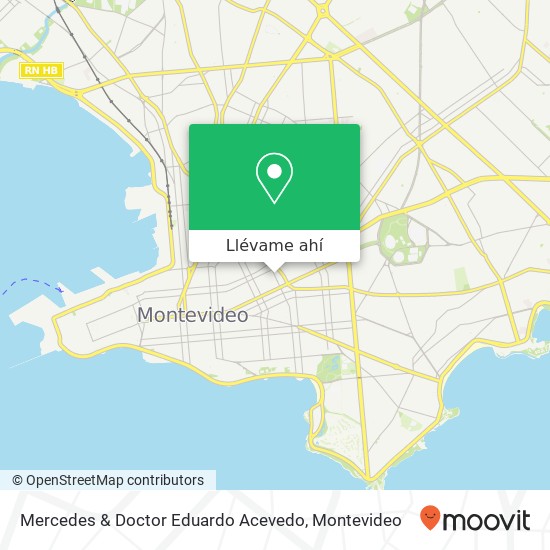 Mapa de Mercedes & Doctor Eduardo Acevedo