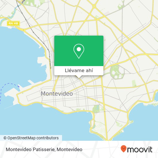 Mapa de Montevideo Patisserie, 1846 Paysandú Cordón, Montevideo, 11200