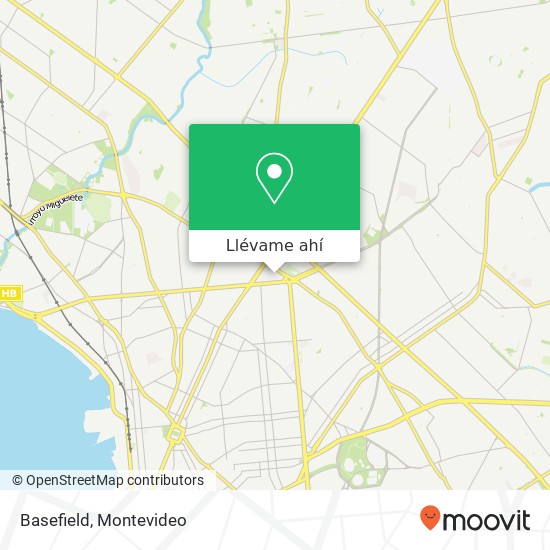 Mapa de Basefield, Pompillo y Novas Mercado Modelo y Bolívar, Montevideo, 11600