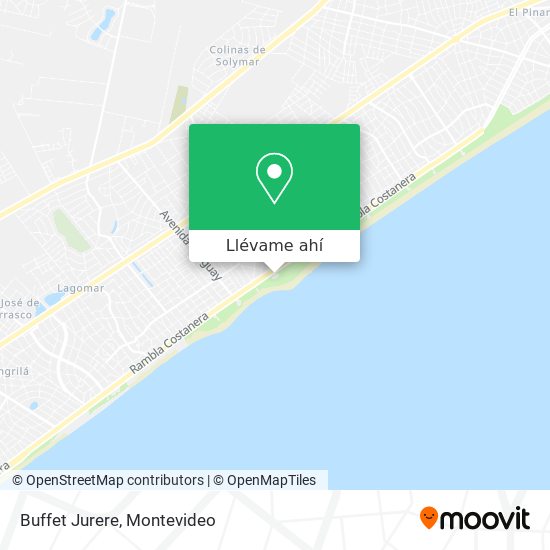 Mapa de Buffet Jurere