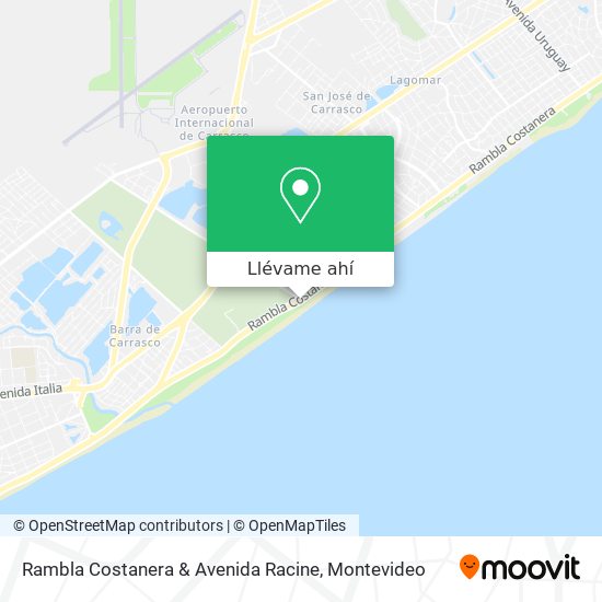 Mapa de Rambla Costanera & Avenida Racine
