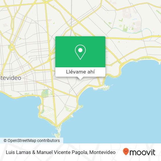 Mapa de Luis Lamas & Manuel Vicente Pagola