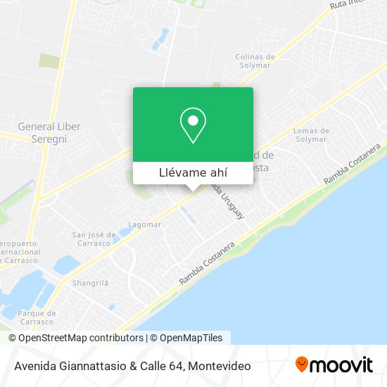 Mapa de Avenida Giannattasio & Calle 64