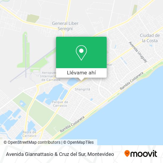 Mapa de Avenida Giannattasio & Cruz del Sur