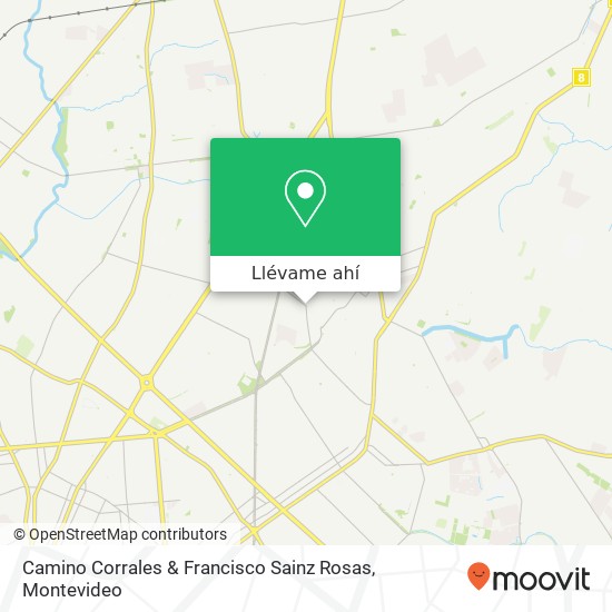 Mapa de Camino Corrales & Francisco Sainz Rosas