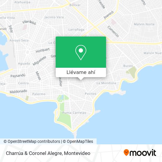 Mapa de Charrúa & Coronel Alegre