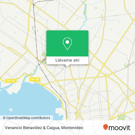 Mapa de Venancio Benavídez & Caigua