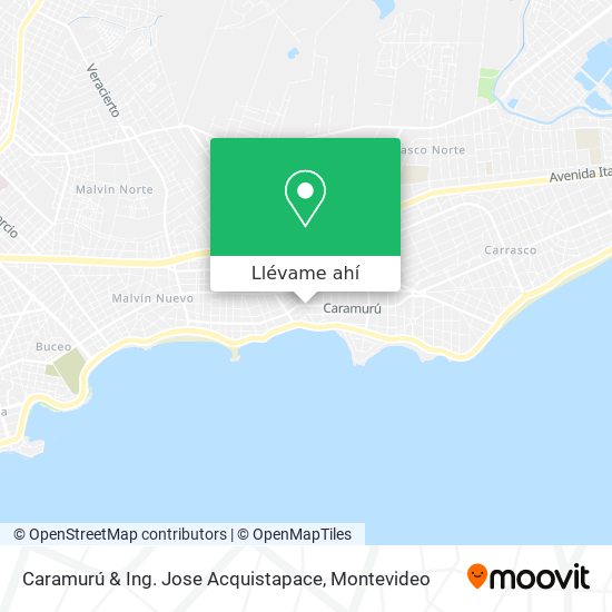 Mapa de Caramurú & Ing. Jose Acquistapace