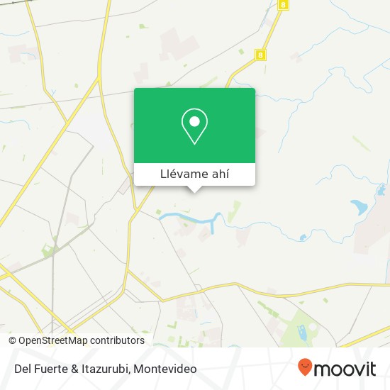 Mapa de Del Fuerte & Itazurubi