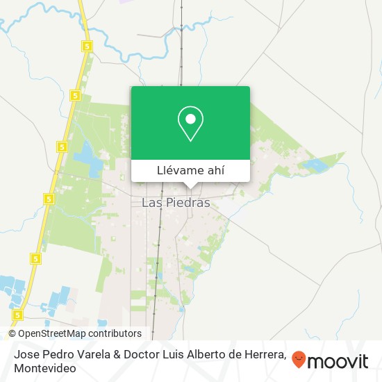Mapa de Jose Pedro Varela & Doctor Luis Alberto de Herrera
