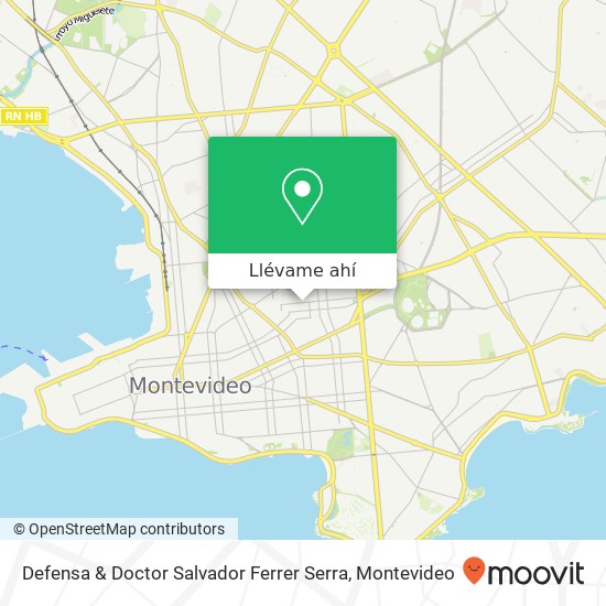 Mapa de Defensa & Doctor Salvador Ferrer Serra