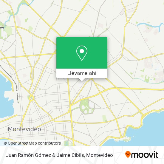 Mapa de Juan Ramón Gómez & Jaime Cibils