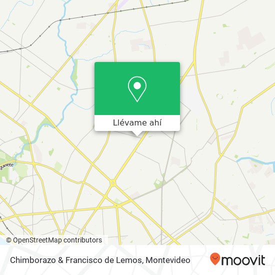 Mapa de Chimborazo & Francisco de Lemos