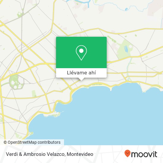 Mapa de Verdi & Ambrosio Velazco