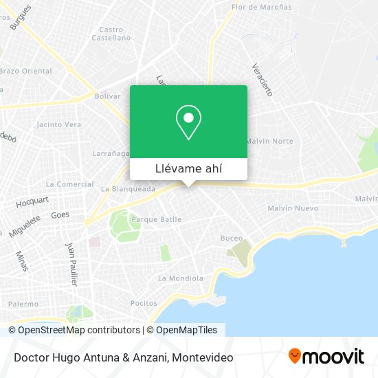 Mapa de Doctor Hugo Antuna & Anzani