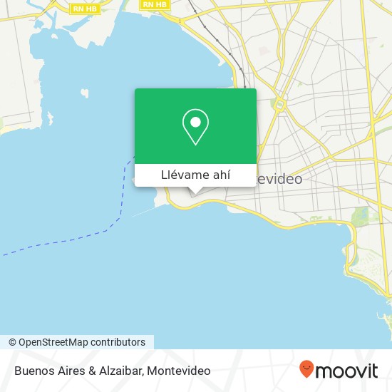 Mapa de Buenos Aires & Alzaibar
