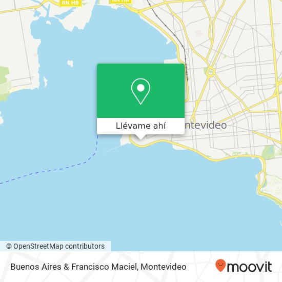 Mapa de Buenos Aires & Francisco Maciel