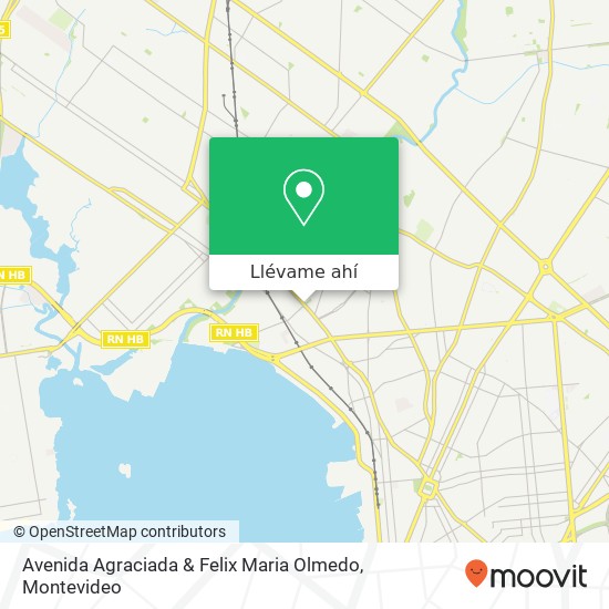 Mapa de Avenida Agraciada & Felix Maria Olmedo