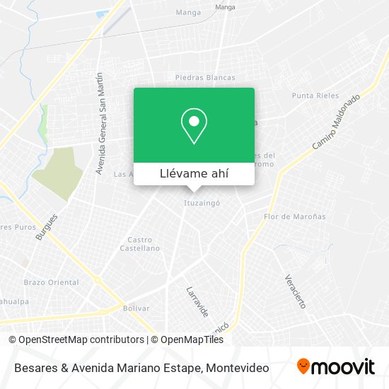 Mapa de Besares & Avenida Mariano Estape