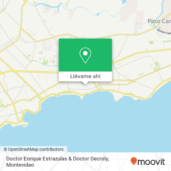 Mapa de Doctor Enrique Estrazulas & Doctor Decroly