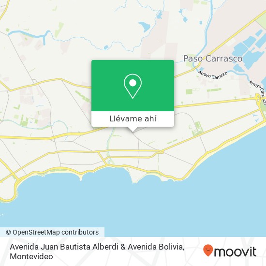 Mapa de Avenida Juan Bautista Alberdi & Avenida Bolivia