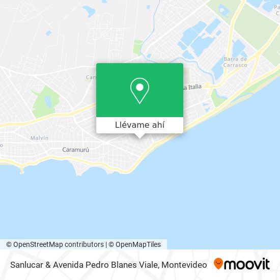 Mapa de Sanlucar & Avenida Pedro Blanes Viale