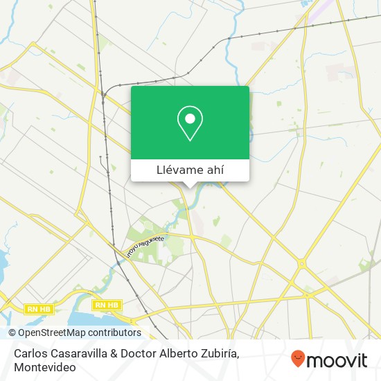 Mapa de Carlos Casaravilla & Doctor Alberto Zubiría