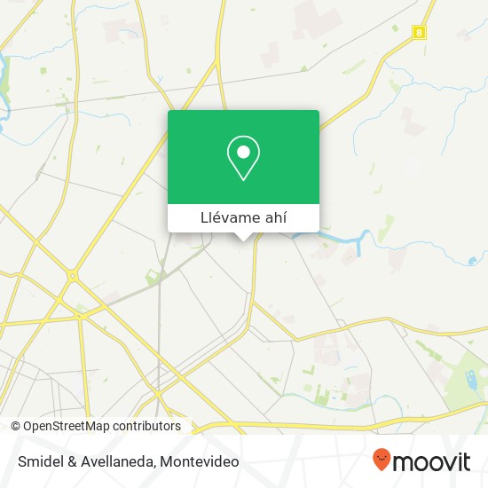 Mapa de Smidel & Avellaneda