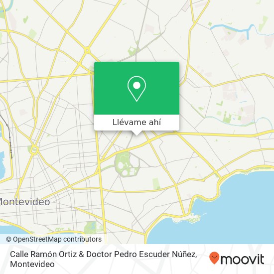 Mapa de Calle Ramón Ortiz & Doctor Pedro Escuder Núñez