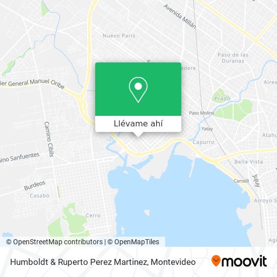 Mapa de Humboldt & Ruperto Perez Martinez