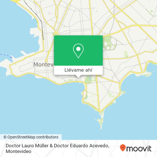 Mapa de Doctor Lauro Müller & Doctor Eduardo Acevedo