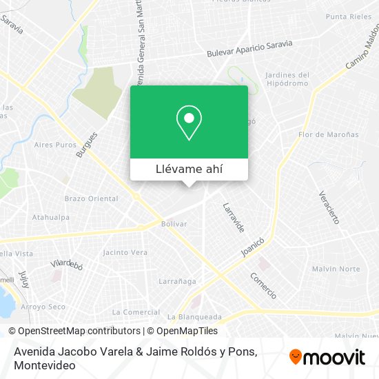 Mapa de Avenida Jacobo Varela & Jaime Roldós y Pons