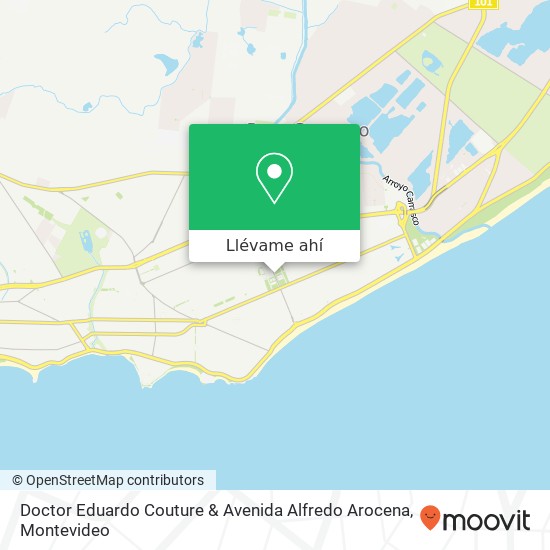 Mapa de Doctor Eduardo Couture & Avenida Alfredo Arocena
