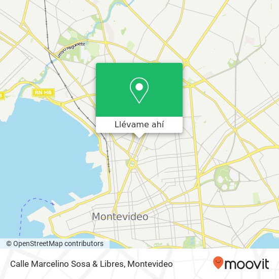 Mapa de Calle Marcelino Sosa & Libres