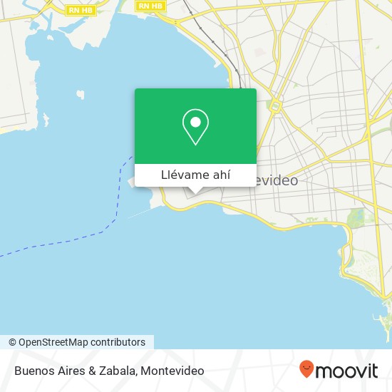 Mapa de Buenos Aires & Zabala