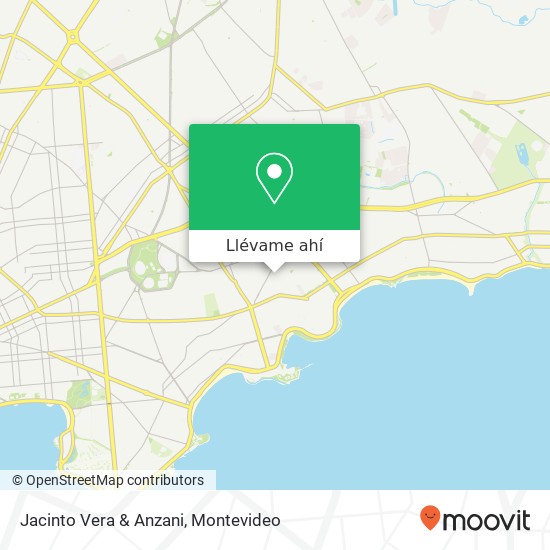 Mapa de Jacinto Vera & Anzani