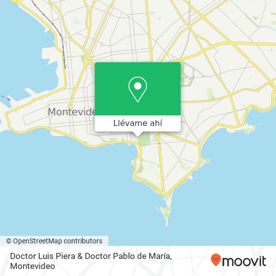 Mapa de Doctor Luis Piera & Doctor Pablo de María