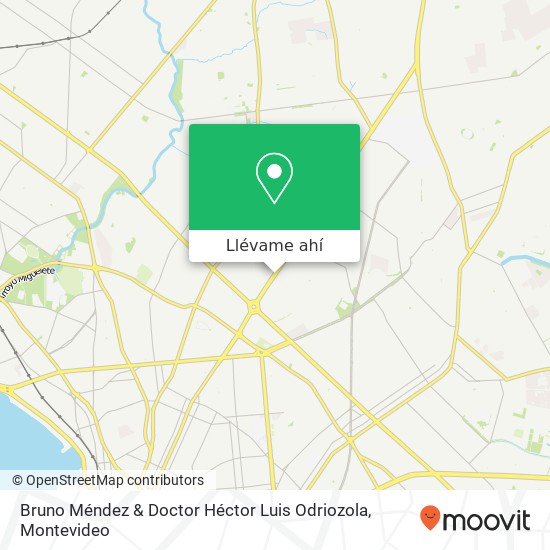 Mapa de Bruno Méndez & Doctor Héctor Luis Odriozola