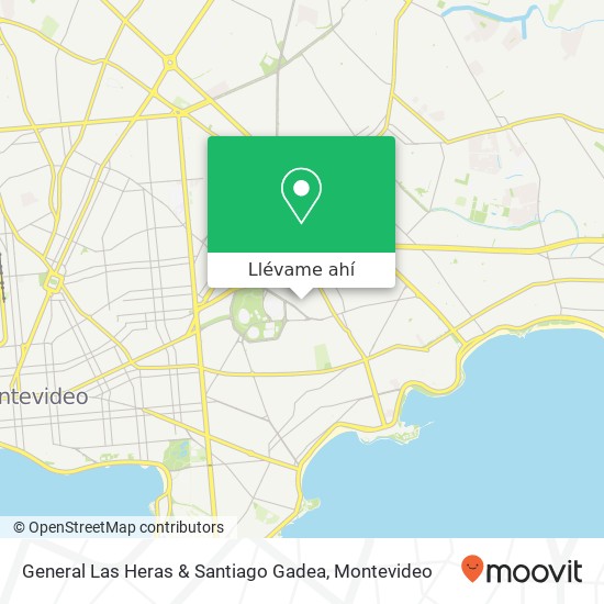 Mapa de General Las Heras & Santiago Gadea