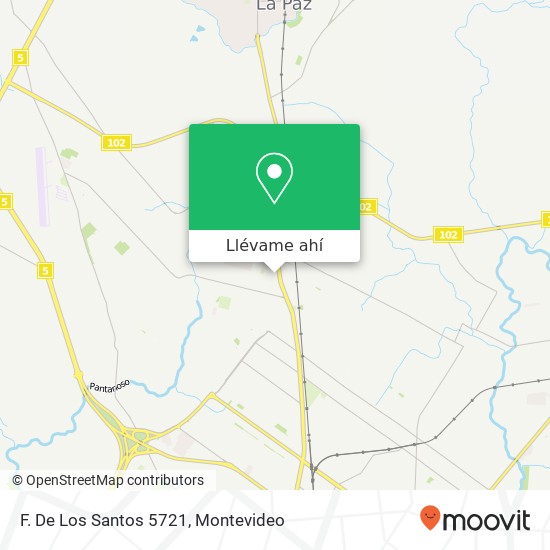 Mapa de F. De Los Santos 5721